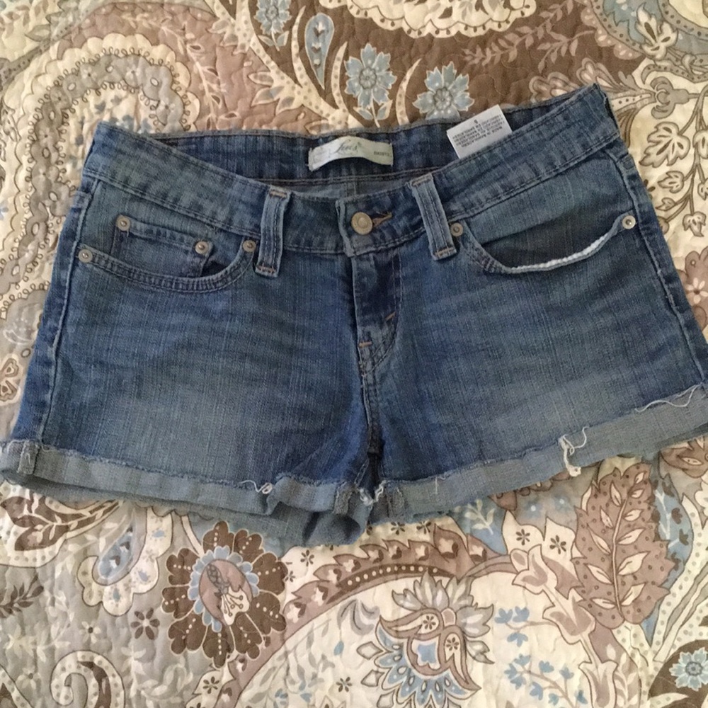 Levi’s Cutoff Denim Shorts